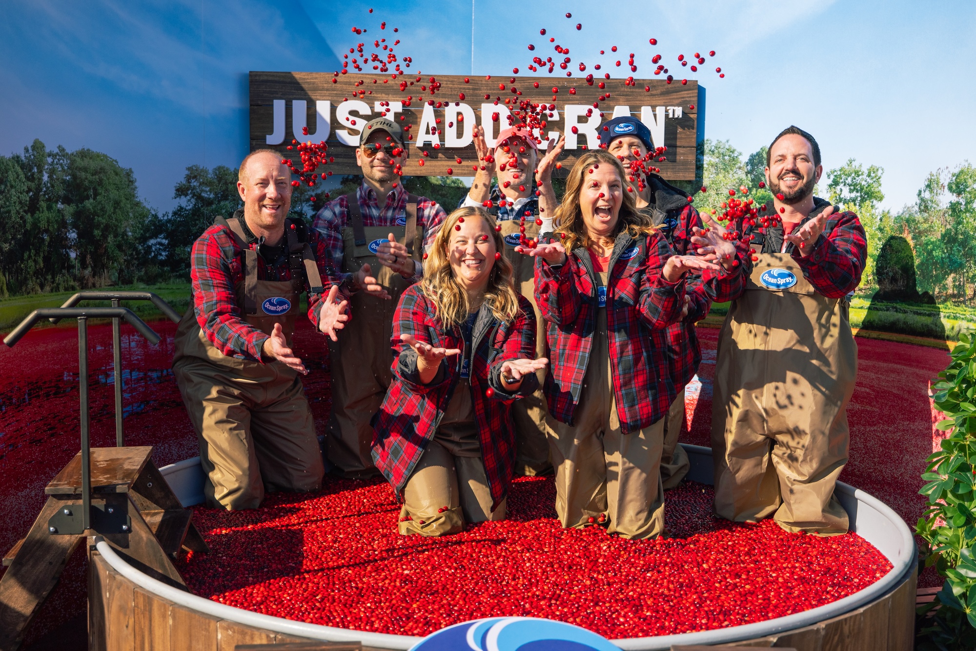 Ocean Spray Cranberry Bog Experience